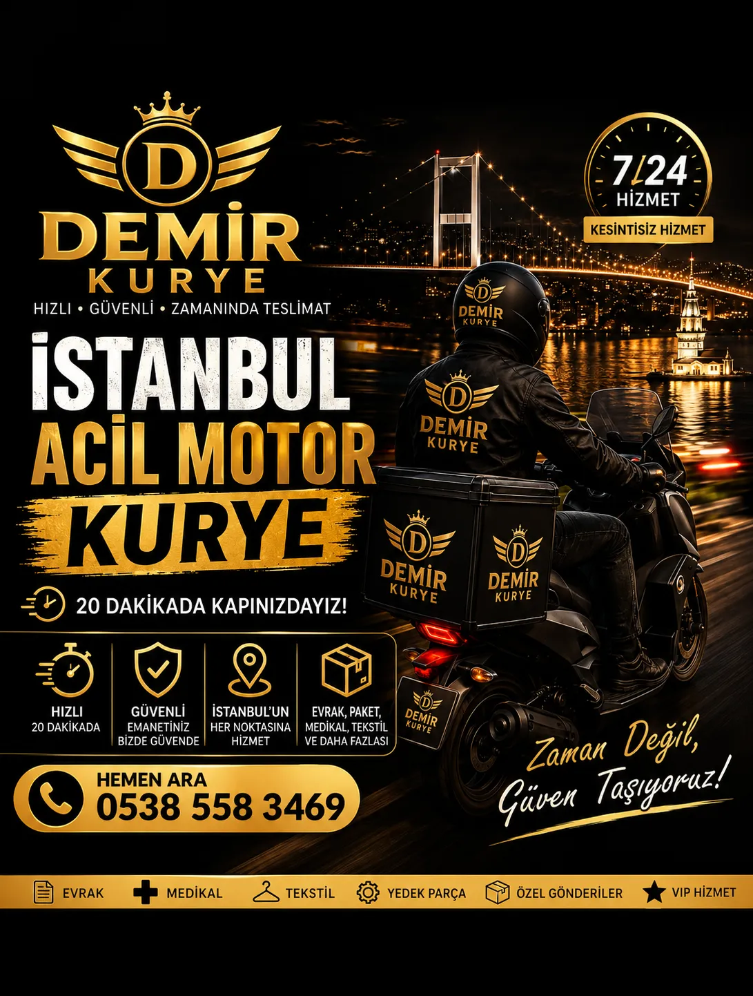 İstanbul genelinde adresten adrese acil
