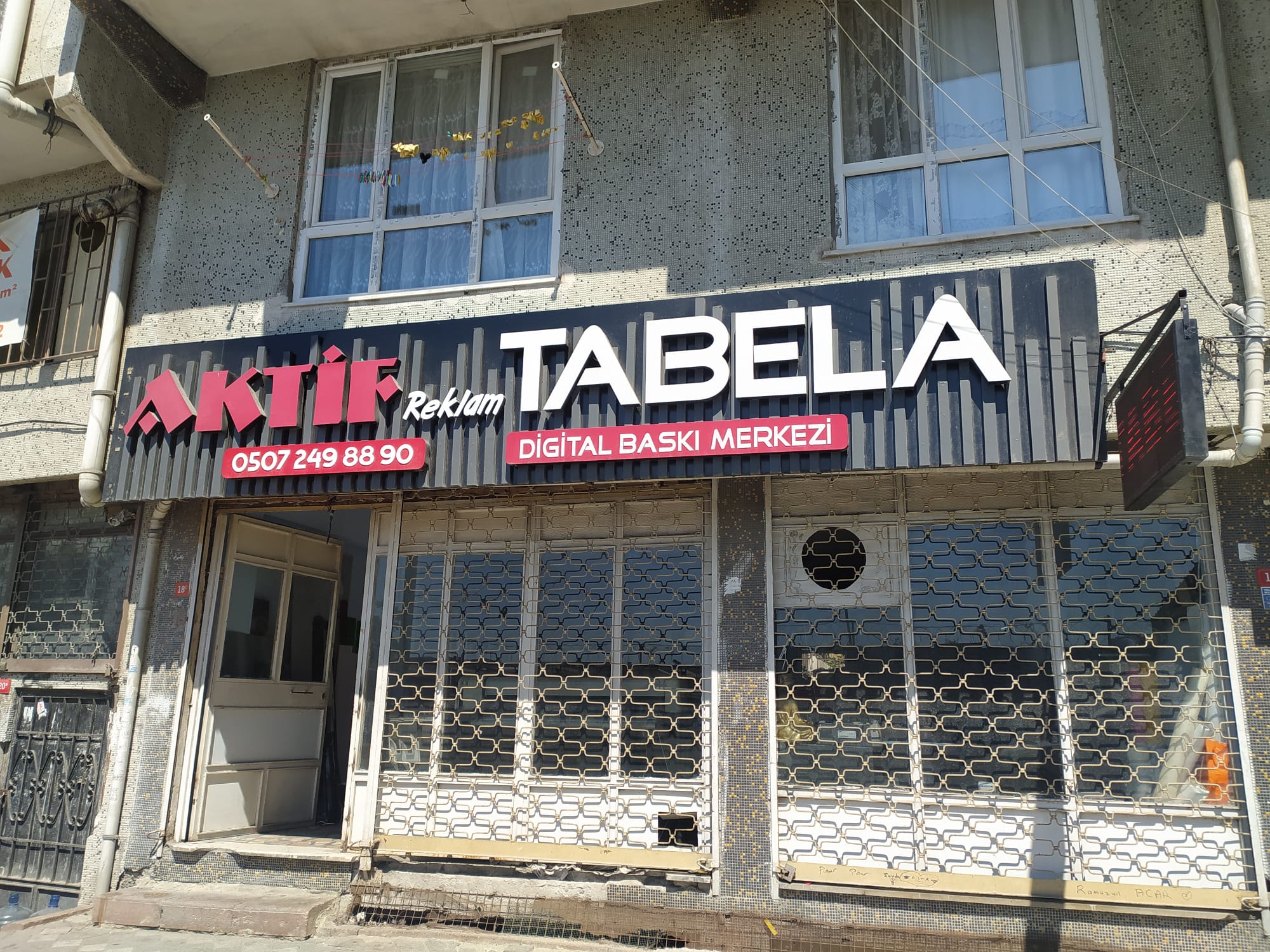 tabela ımalatı