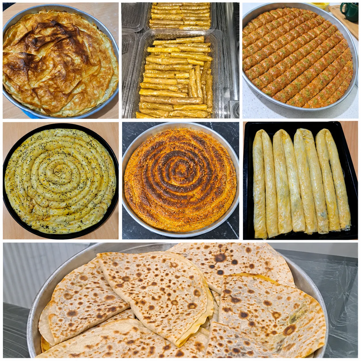 Her türlü yemek hamurişinin hepsi sarma